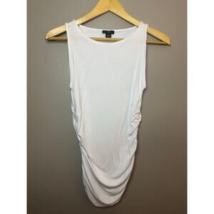 Halogen Women's Ruched Knit Casual Tank Size XS - Stylish & Comfortable Top